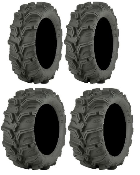 Full Set Of Itp Mud Lite Xtr 6ply 26x9 12 And 26x11 12 Atv Tires 4