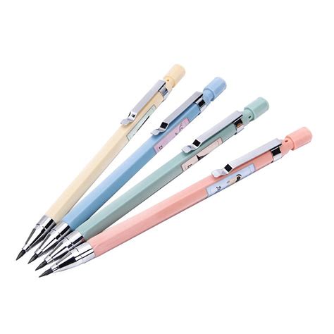 3 Pcslot Classic Cool 2b 20mm Mechanical Pencil For Exam And Test