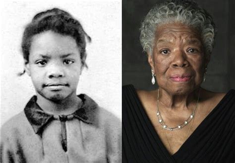 Picture Of Drmaya Angelou When She Was A Little Girl From Her Legacy