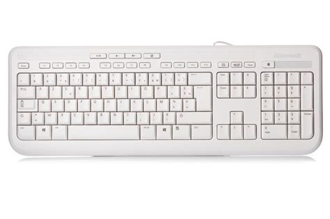 Microsoft Wired Keyboard 600 French Like New French White