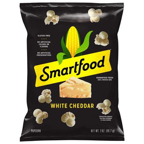 Save On Smartfood Popcorn White Cheddar Order Online Delivery Martins