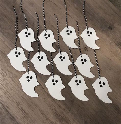 Ghost Treat Tags/ Halloween Treat Tags/ Halloween Gift Tags/ | Etsy | Halloween treat tags ...