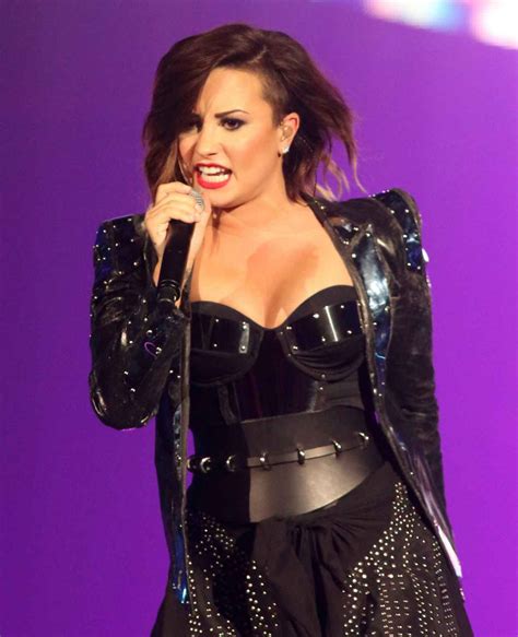 Demi Lovato Performing In Baltimore September 2015
