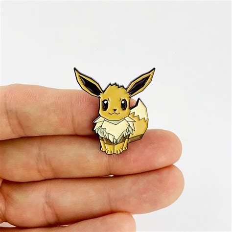 Eevee Pineevee Soft Enamel Pinpokemon Enamel Etsy Canada