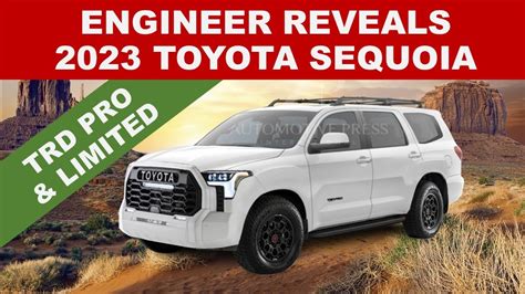Engineer Reveals 2023 Toyota Sequoia New Render It Will Be The