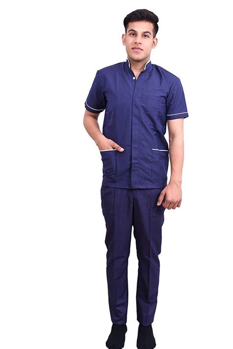 Multicolor Pure Cotton Male Nurse Uniform For Hospital At Rs 750pair