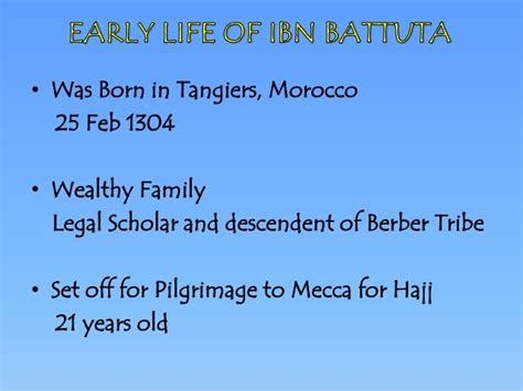 Ibn Battuta Presentation