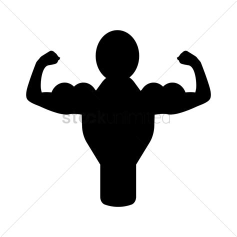 Muscle Silhouette At Getdrawings Free Download