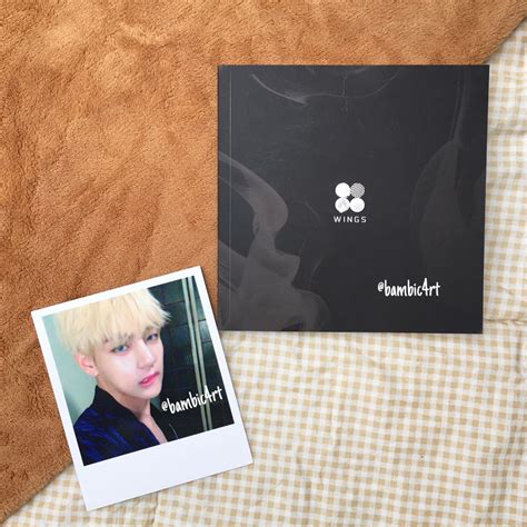 Bts Wings Album I Version With Taehyung Pc Pola Hobbies Toys Memorabilia Collectibles K