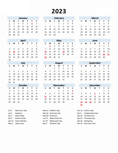 Free Australia 2023 Calendar Printable With Holidays Pdf