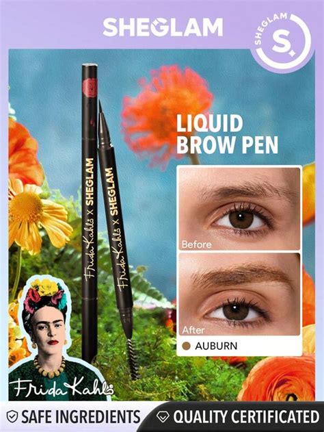 Sheglam X Frida Kahlo Brow Icon L Piz L Quido Para Cejas Auburn Moda