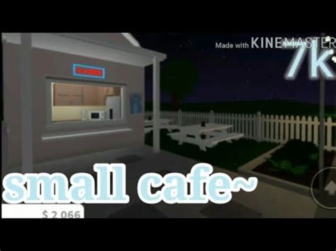 Tropical desire cafe v35 42919 update log updated merchandise room new thumbnails icons and game pass images. ~bloxburg small cafe build~ ||no gamepass||•7k•|| - YouTube