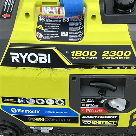 Ryobi 1800 Running Watts Generator For Sale In North Las Vegas Nv