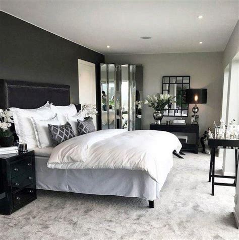 Dark Grey And Silver Master Bedroom Ideas Modernhomedesigns Master