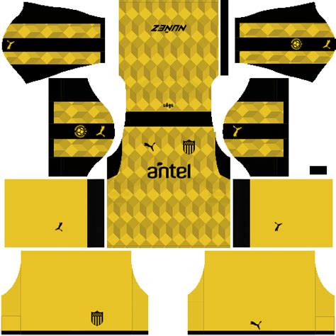 Karena warna itu adalah warna jersey asli yang sekarang di pakai bertanding klub ini saat liga dua berlangsung. FTS 15 Kits: DLS y FTS: KITS Peñarol 2018/2019