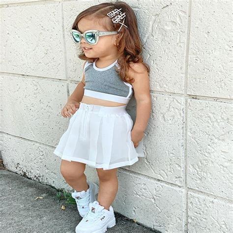 2021 Kids Designer Clothes Girls Casual Outfits Children Sleeveless