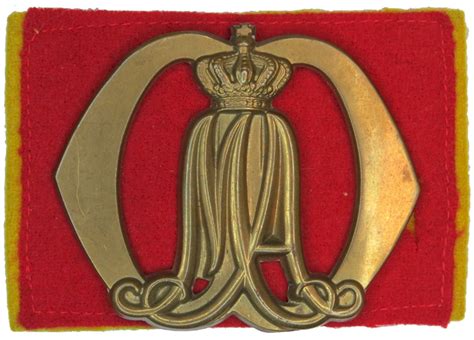 Netherlands Royal Military Academy For Officers Army Cap Badge