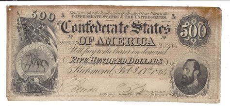 T64 Confederate 500 Dollar Bill For Review Coin Community Forum