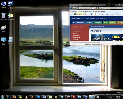 Windows 7 Build 7048 100 Screenshots Gallery
