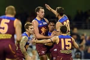 The brisbane lions is a professional australian rules football club based in brisbane, queensland, that plays in the australian football league (afl). Brisbane Lions players celebrate Matthew Leuenberger's ...