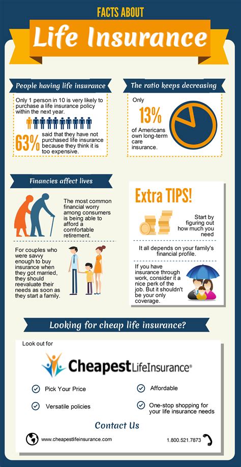 Inexpensive Life Insurance Visually