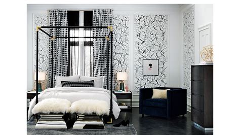 On more expensive beds, they may also be elaborately ornamental. frame black metal canopy bed | CB2