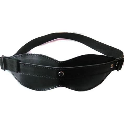 Leather Mask Hood Bondage Blindfoldeye Patch Sex Goggles Bdsm Bondage Restraints Sex Products