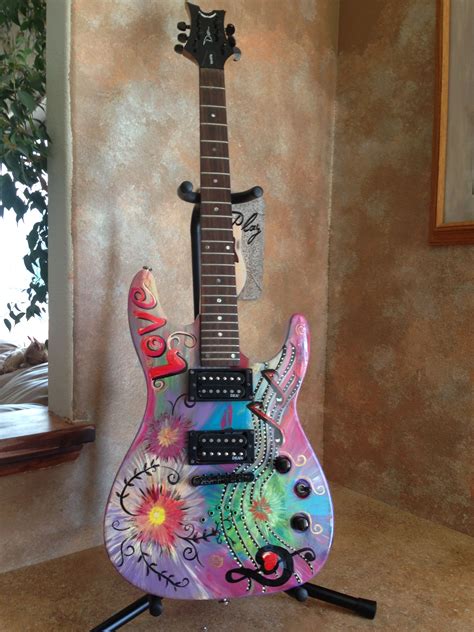My Electric Guitar Art Electric Guitar Art Guitar Art Guitar Painting
