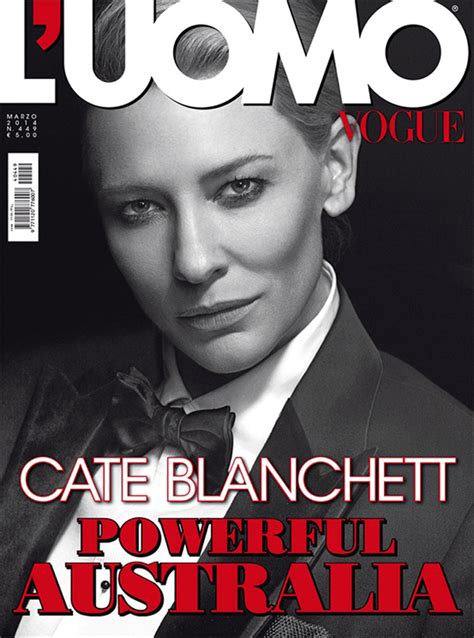 Cate Blanchett And Baz Luhrmann For Luomo Vogue