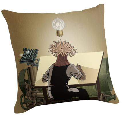 'The aspirant to draftsman' Throw Pillow by pepetto | Throw pillows, Pillows, Printed throw pillows