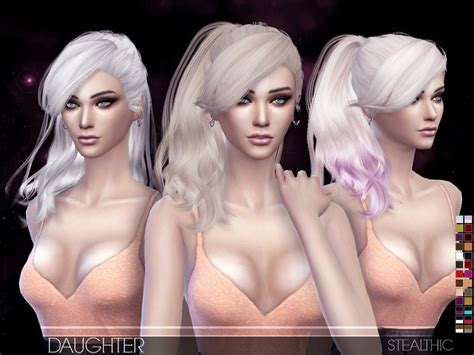 Stealthic Daughter Female Hair The Sims 4 Catalog