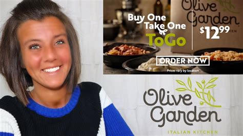 Bogo Free Olive Garden Entrees Youtube