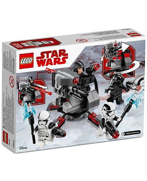 Lego Star Wars First Order Specialists Battle Pack 75197 And Reviews