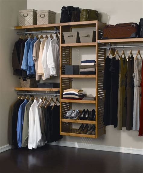 Our products are 100% real solid wood. Cool Diy Closet System Ideas For Organized People - Elly's ...