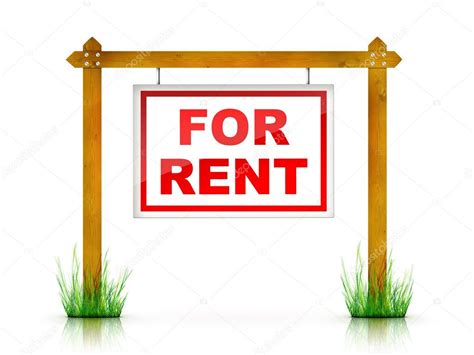 For Rent Sign — Stock Photo © Rastudio 1349475