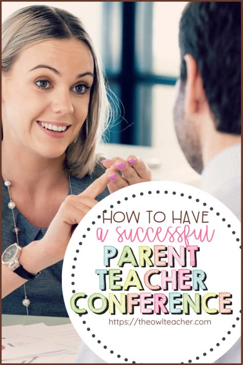 Parent Teacher Conferences Tips For Success The Owl Teacher By Tammy