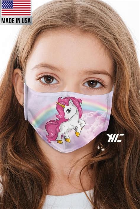 Unicorn Face Mask For Girls Face Masks For Kids Mask For Kids Face Mask