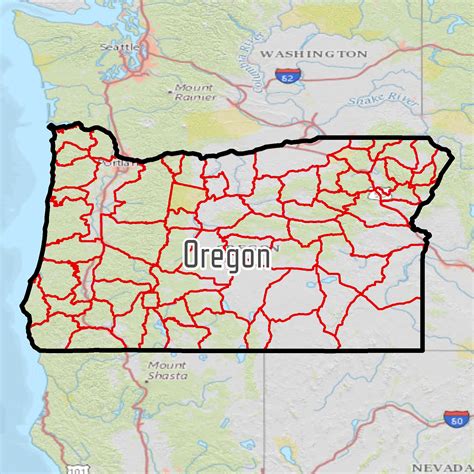 Oregon Hunting Maps Game Planner Maps Hunting Maps