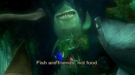 Fish Are Friends Not Food Finding Nemo
