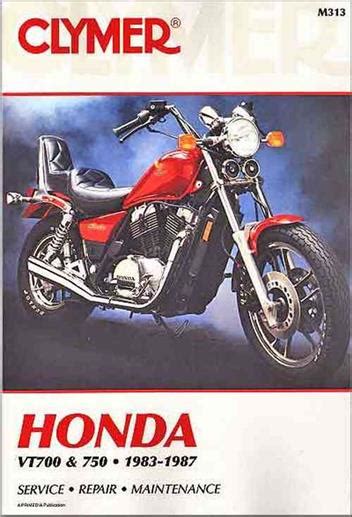 Honda Vt700 Vt750 Shadow 1983 1987 Clymer Owners Service And Repair Manual Motorcycle