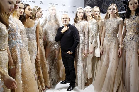 Art To Wear A Look On Designer Elie Saab The Chic Icon