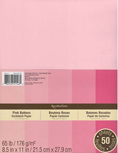 Recollections Cardstock Paper 5 Shades Of Red 8 12 X 11 Smoothrise