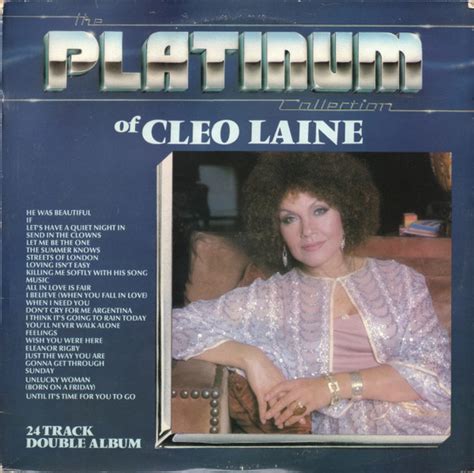 Cleo Laine The Platinum Collection Of Cleo Laine Vinyl Discogs