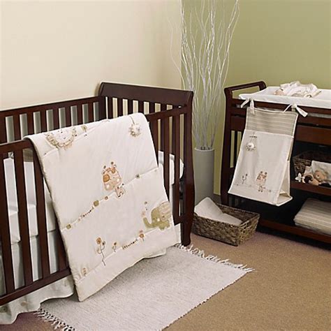 Shopping for modern crib bedding? Nature's Purest™ Sleepy Safari Crib Bedding & Accessories ...