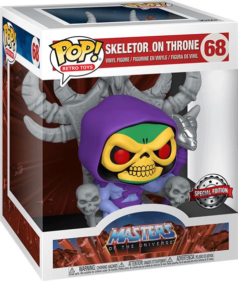 Funko Pop Retro Toys 68 Masters Of The Universe Skeletor On Throne