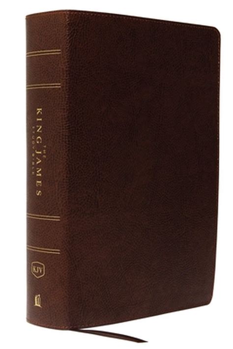 The King James Study Bible Bonded Leather Brown Full Color Edition