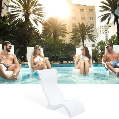 Ledge Lounger Signature Chair For In Pool Tanning Ledge