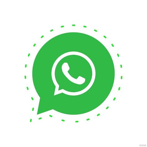Modern Whatsapp Icon Vector In Illustrator Svg  Eps Png