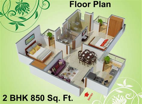 House insurance will be cheaper, and many of the other monthly expenses for a home will be much cheaper. 850 sq ft 2 BHK 2T Apartment for Sale in Charms India ...