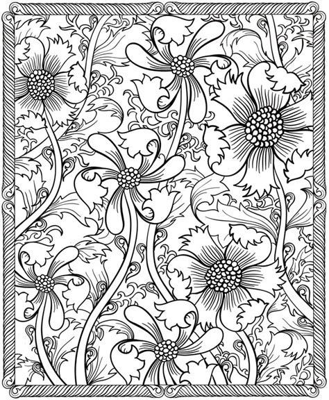 Difficult Coloring Pages Adults